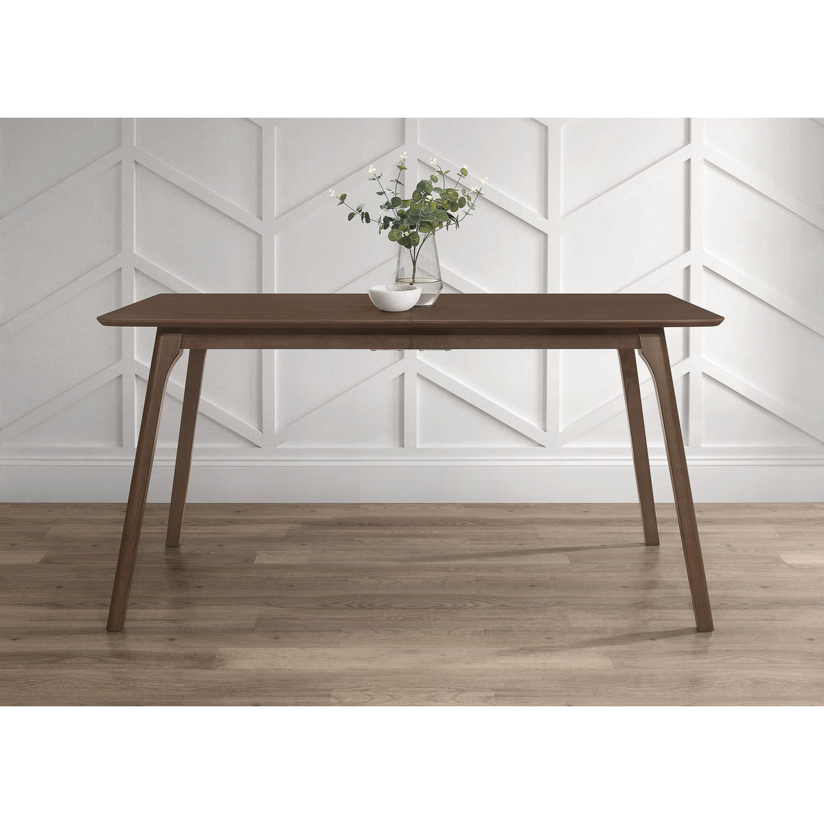 Home Design Joplin 7-Piece Dining Set, Brown/Gray, Modern Design with Comfortable Upholstered Chairs