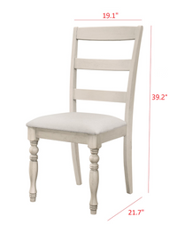 Home Design Savannah Dining Set, Antique Gray, Antique Gray/Taupe